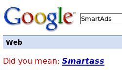 Google: Yahoo SmartAds is too smartass