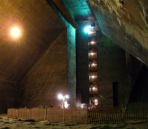 Turda Salt Mine - room