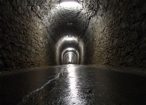 Turda Salt Mine - tunnel