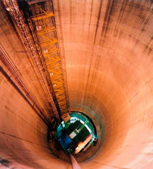 Tokyo flood tunnels – silo