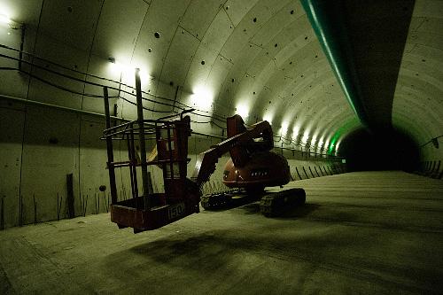 Tokyo flood tunnels – in the underground tunnel