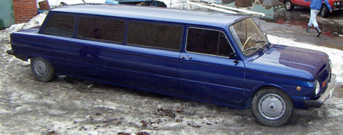 Weird limo: Ukrainian stretch