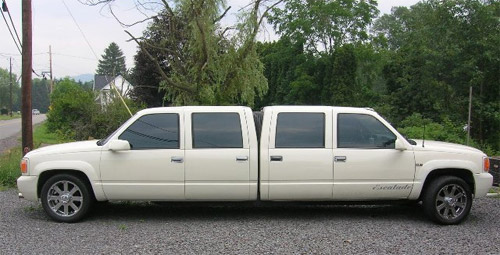 Weird limo: chevy