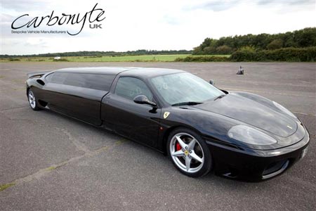 Weird limo: Ferrari Modena