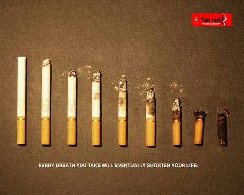 Quit smoking ad