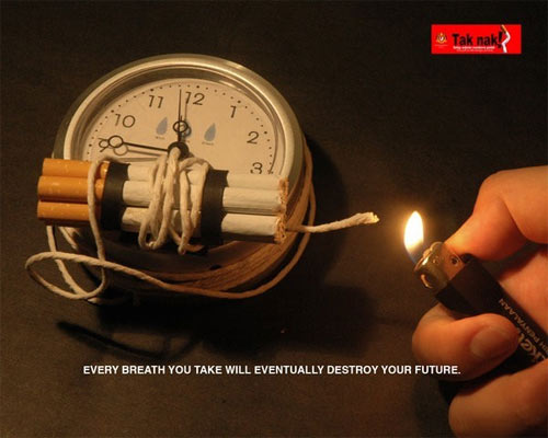 Quit smoking ad