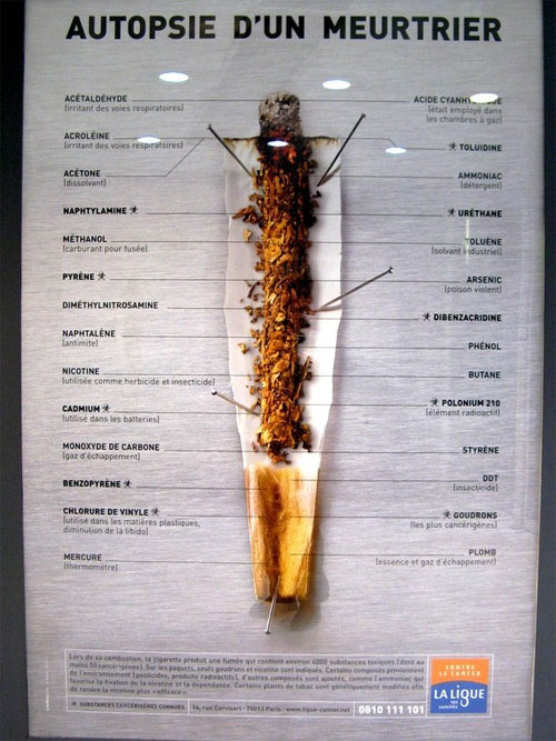 Quit smoking ad