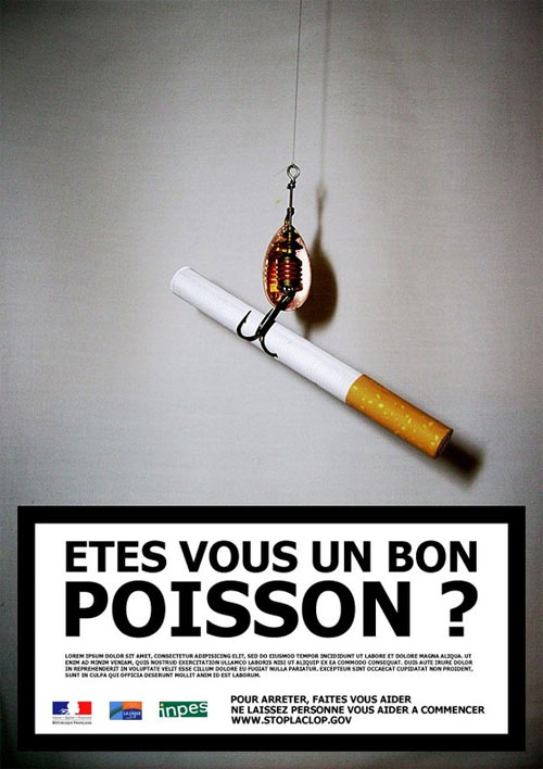Quit smoking ad