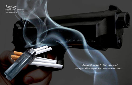 Quit smoking ad