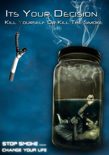 Quit smoking ad