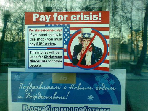 Americans should pay for crisis?