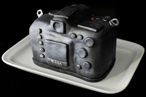 Nikon D700 cake