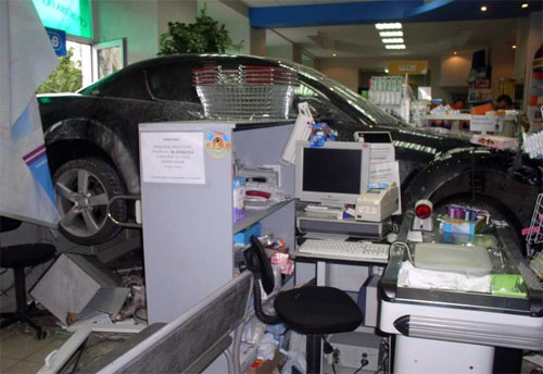Mazda RX8 in the drugstore
