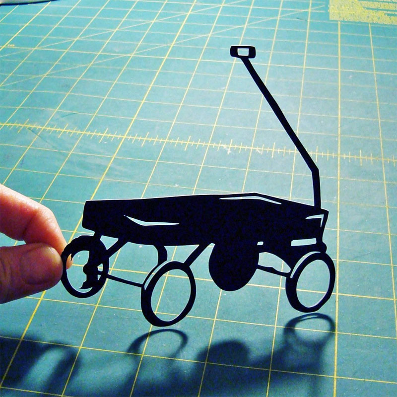 Joe Bagley papercut