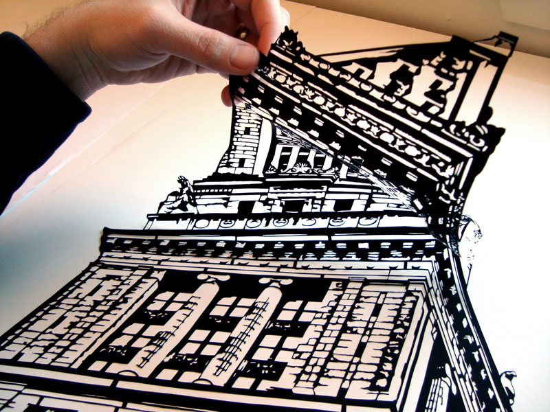 Joe Bagley papercut