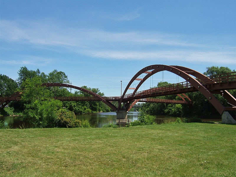 The Tridge in summer
