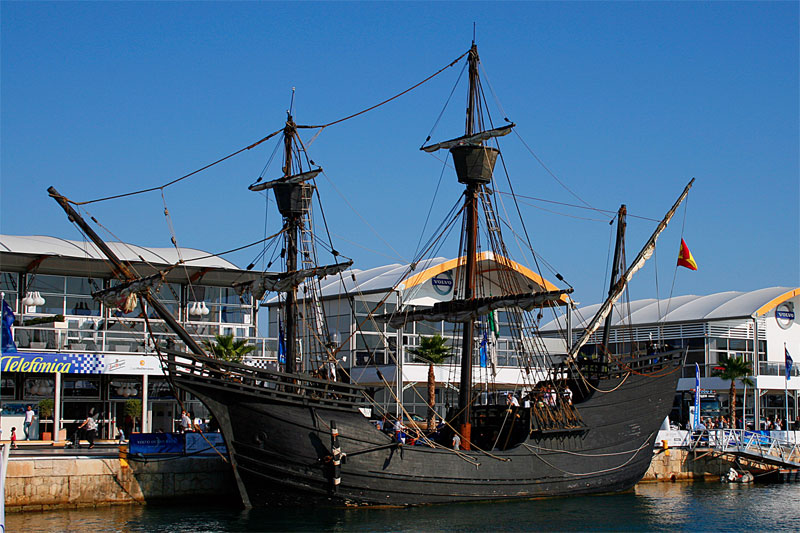 6. The replica of the Magellan's legendary ship—Nao Victoria. Photo by Santi DeFerrol