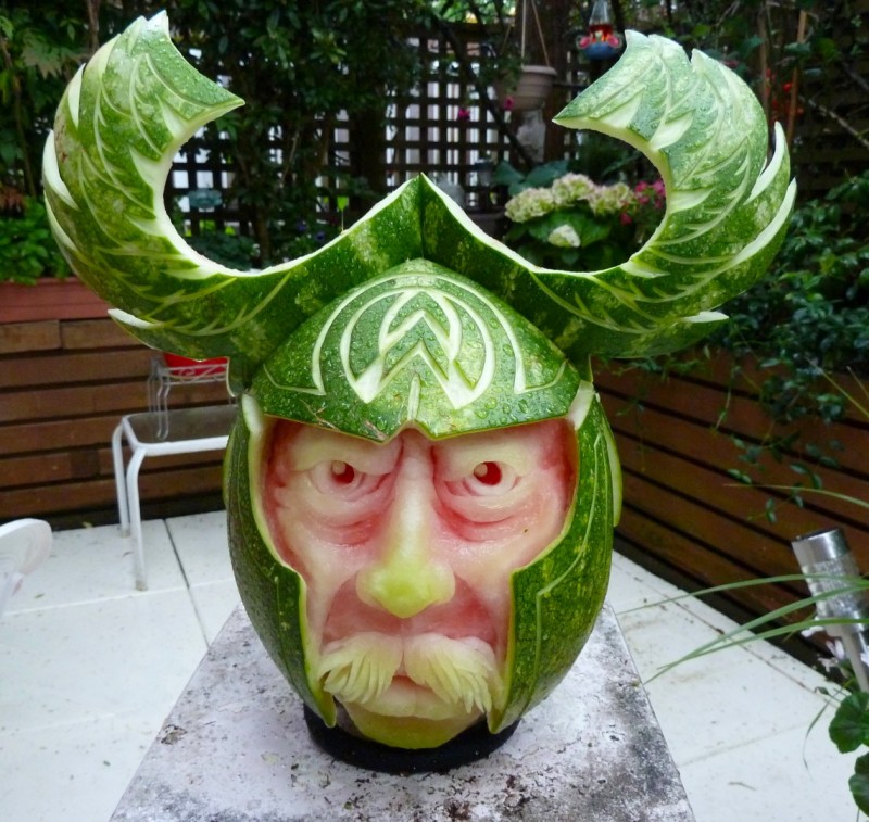 watermelon carving