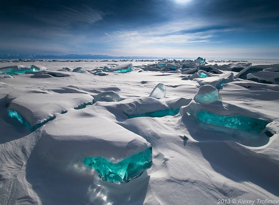 Natural masterpieces of ice