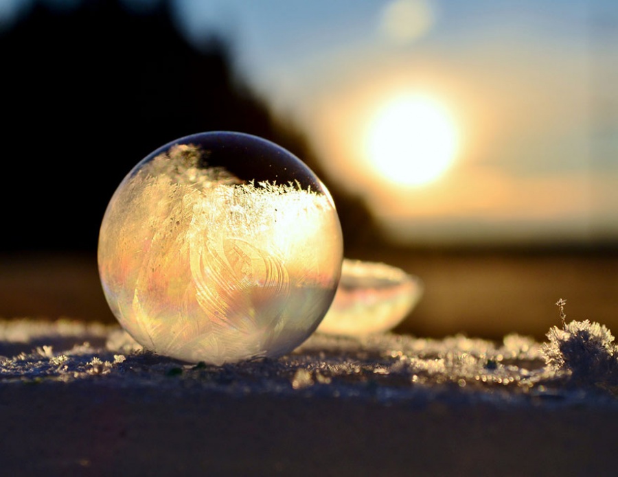 Natural masterpieces of ice