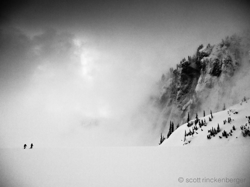 Incredible black and white mountain landscapes