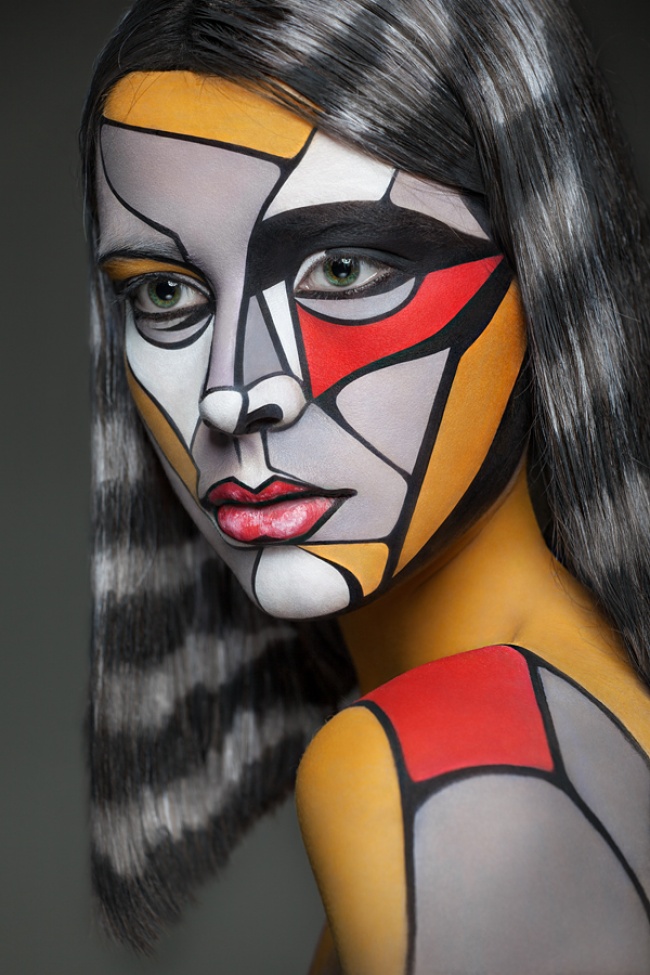 Optical Illusions In Body Art Paradoxoff