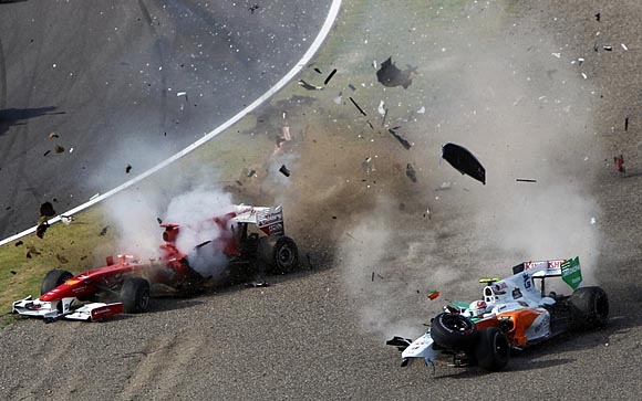Accidents during the Formula 1