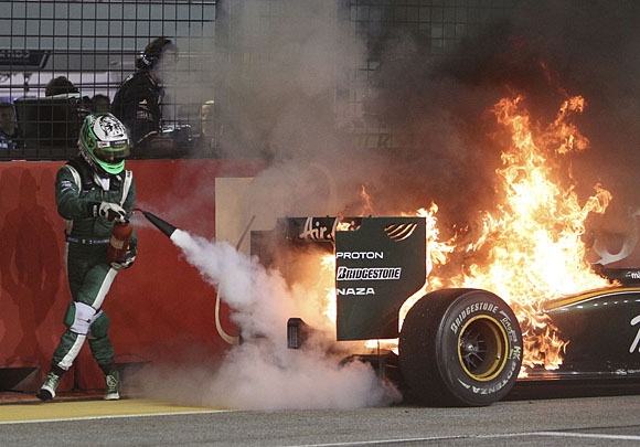 Accidents during the Formula 1