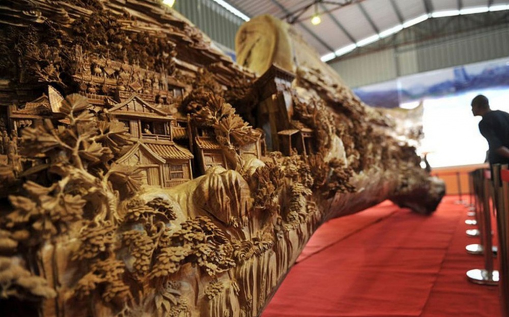 Amazing sculptures from the dried wood