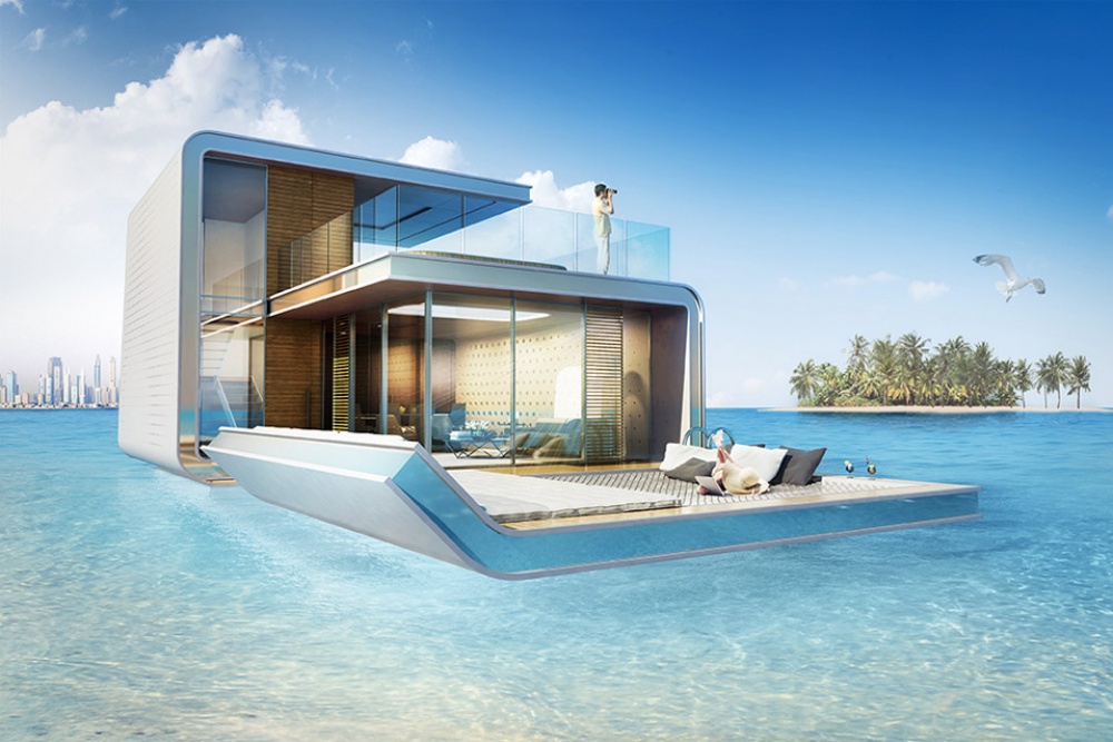 Floating villa in Dubai