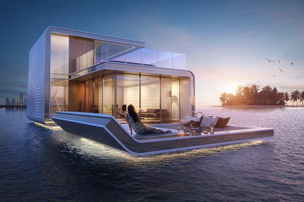 Floating villa in Dubai
