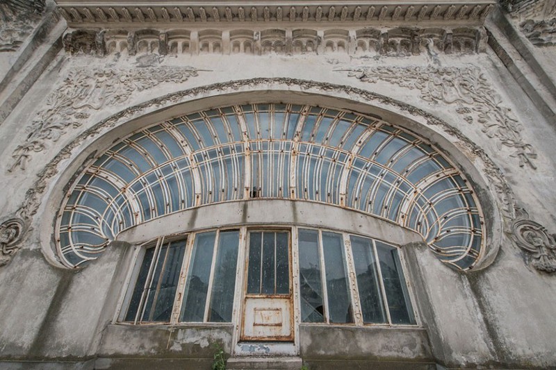 Abandoned casino in Romania