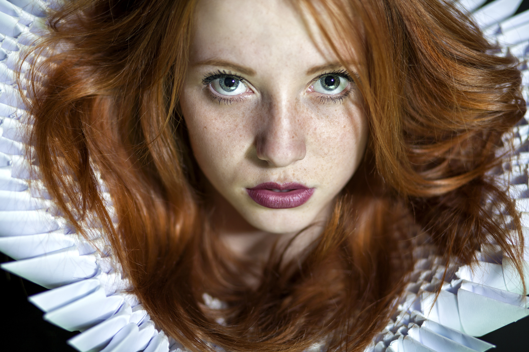 Stunning Redhead Portraits Paradoxoff