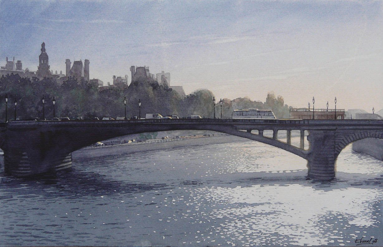 watercolor realism Thierry Duval 5
