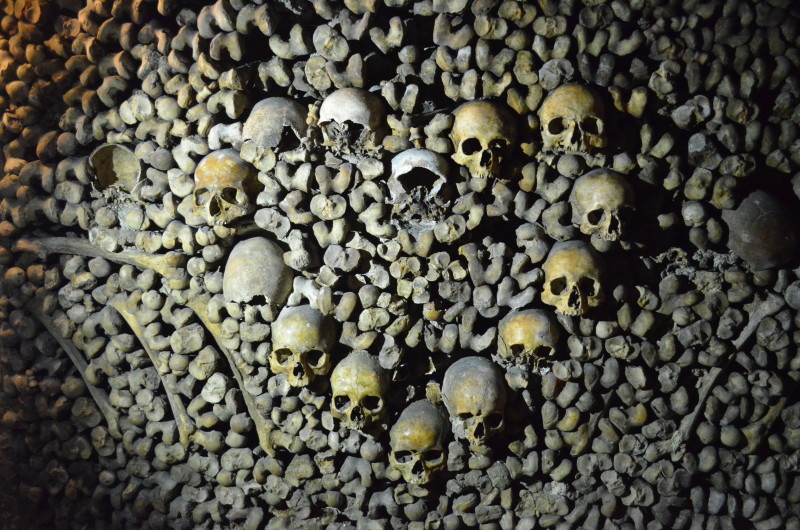 Catacombs under Paris