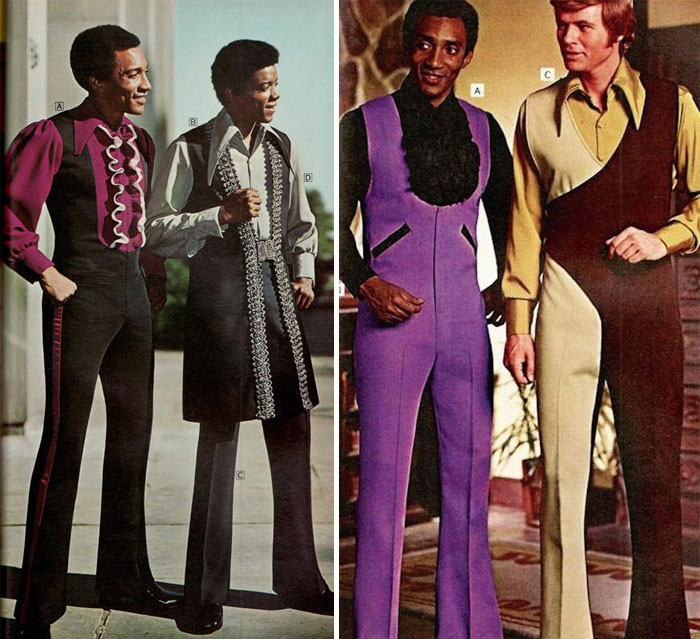 Male dress code in 1970s