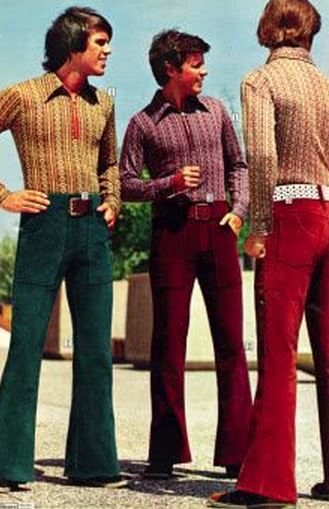 Male dress code in 1970s