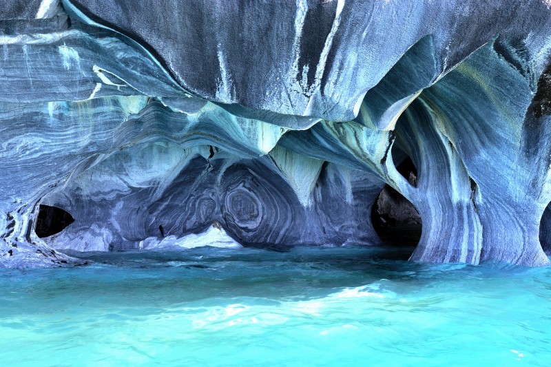 2. Marble Caves, Chile