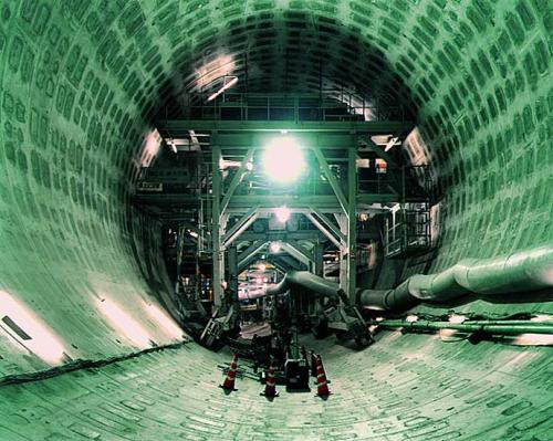 Tokyo flood tunnels – in the underground tunnel