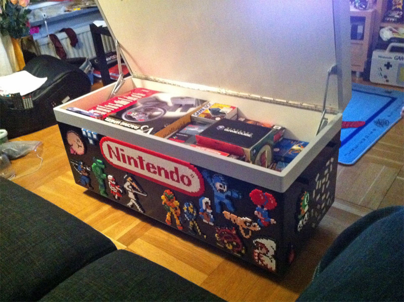 Nintendo NES coffee table