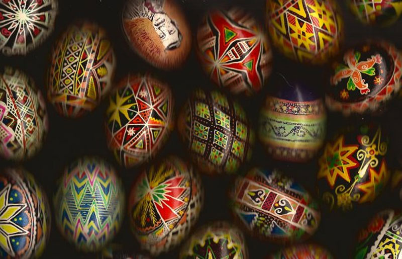 2. Ukrainian Easter eggs