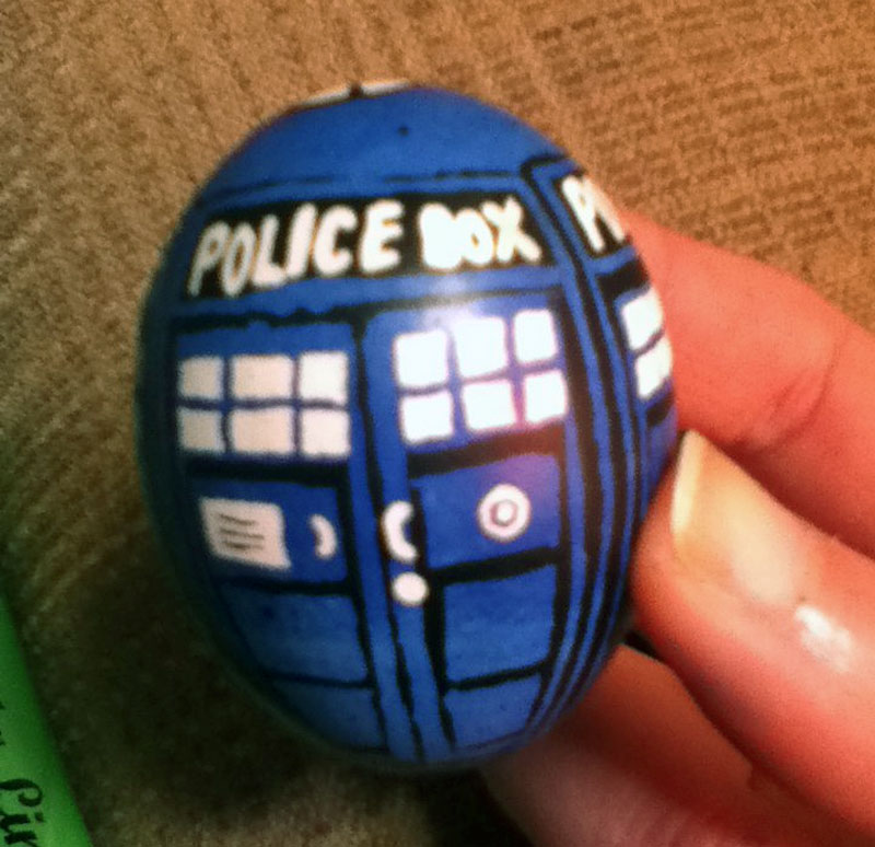6. Doctor Who's Tardis Easter egg