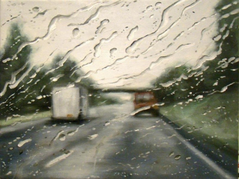 The artist that paints rain 2