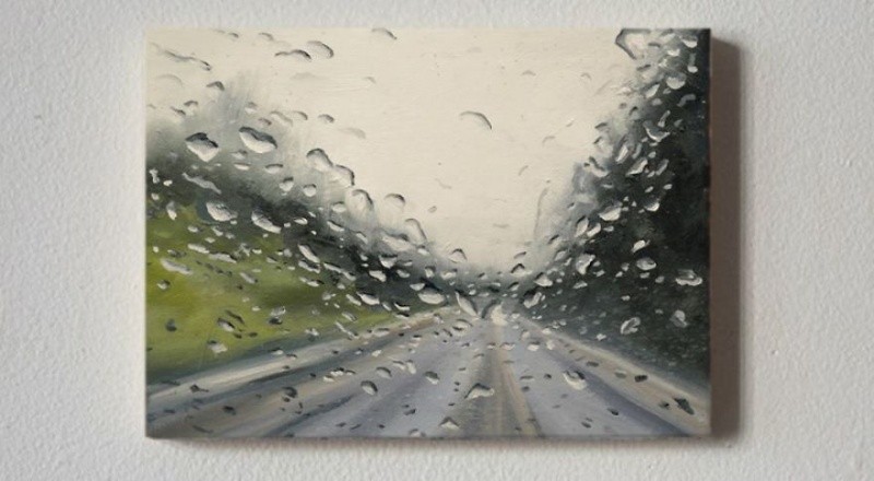 The artist that paints rain 7