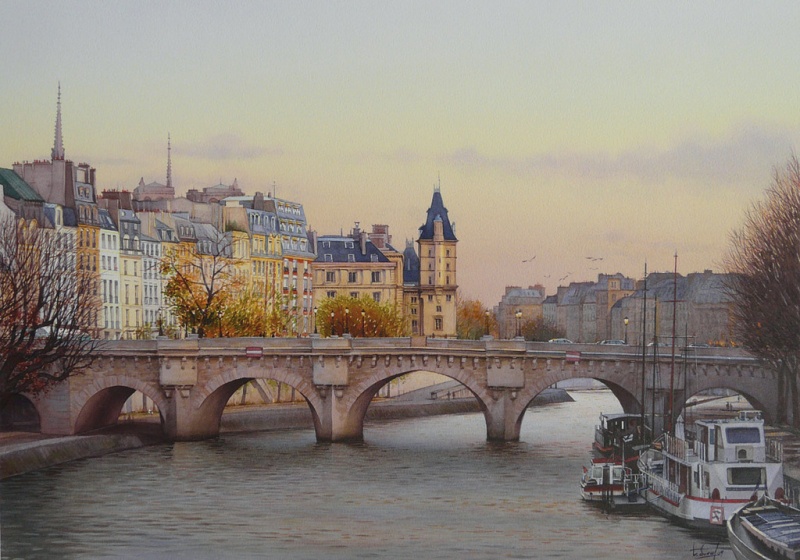 watercolor realism Thierry Duval 9