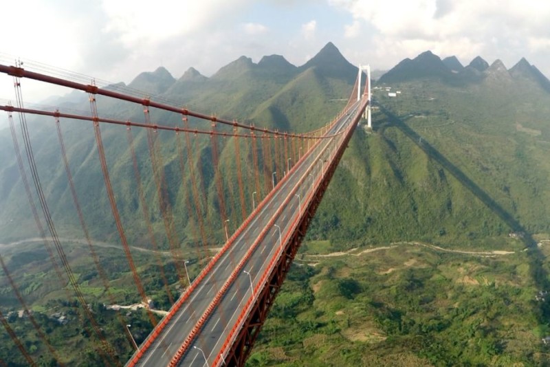 6. Baling River Bridge, China